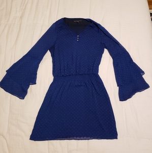 Bell sleeve dress